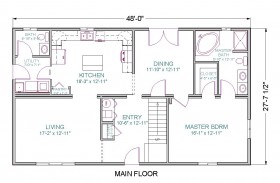 Corvalis Main Floor Plan