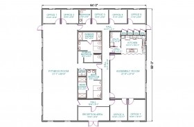Fitness Center Floor Plan