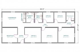 Office-Control Center Floor Plan