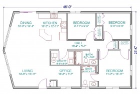 Clark prow floor plan