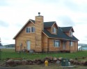 cape cod with two gable dormers