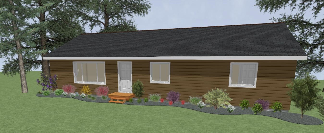 TLC Modular Homes Mt. Adams II 28′ x 54′ Modular Home